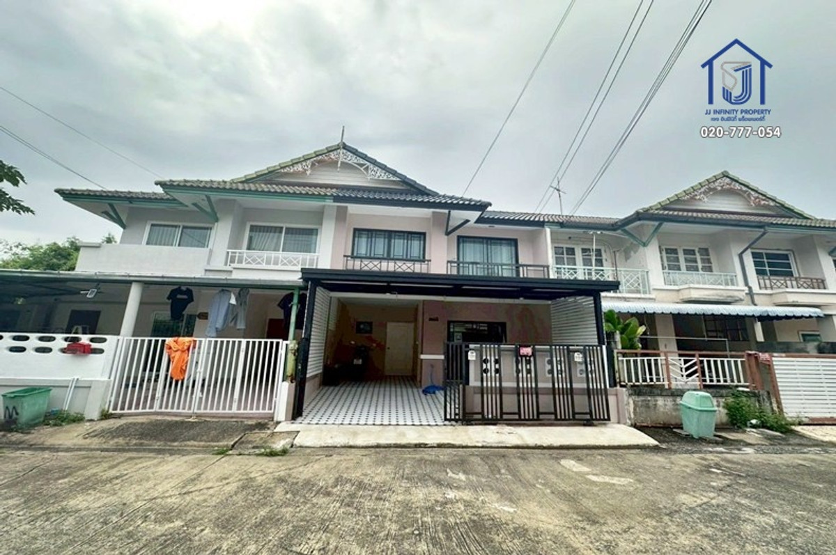 ขายทาวน์โฮมนนทบุรี บางใหญ่ บางบัวทอง : ทาวน์เฮาส์ 2 ชั้น หมู่บ้านพฤกษา 18 บางใหญ่  ถนนกาญจนาภิเษก ใกล้ Central WestGate,MRT สายสีม่วง