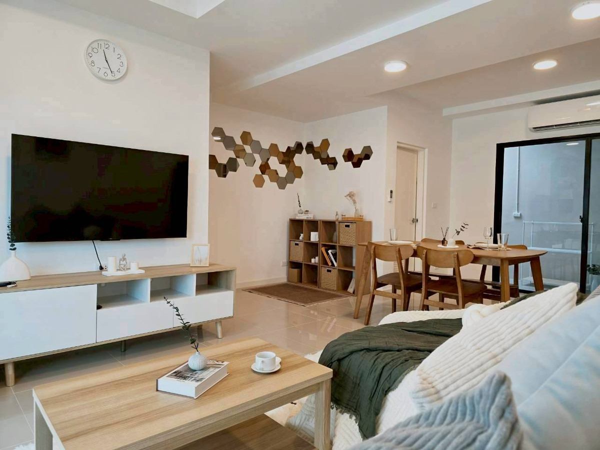 ให้เช่าทาวน์โฮมอ่อนนุช อุดมสุข : ให้เช่า บ้าน Q Prime สุขุมวิท 77 บ้านทาวน์โฮม 3 ชั้น 3 ห้องนอน 18 ตรว 136 ตรม เฟอร์นิเจอร์ เครื่องใช้ไฟฟ้าครบ ใกล้ MRT ศรีนุช อ่อนนุช ศรีนครินทร์ พัฒนาการ ซีคอนสแควร์ : MF25R-004