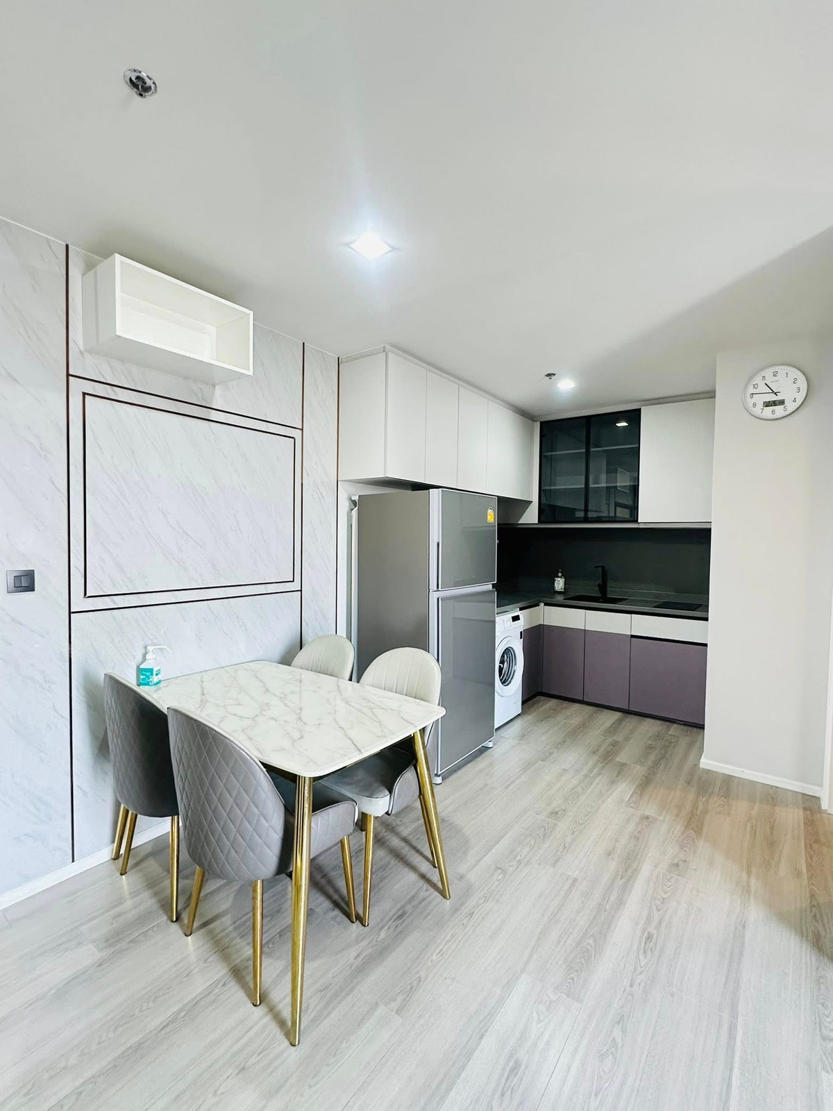 ให้เช่าคอนโดพระราม 3 สาธุประดิษฐ์ : ห้องมุม 52ตรม 2นอน1น้ำ ชั้น14 คอนโด The Key rama3