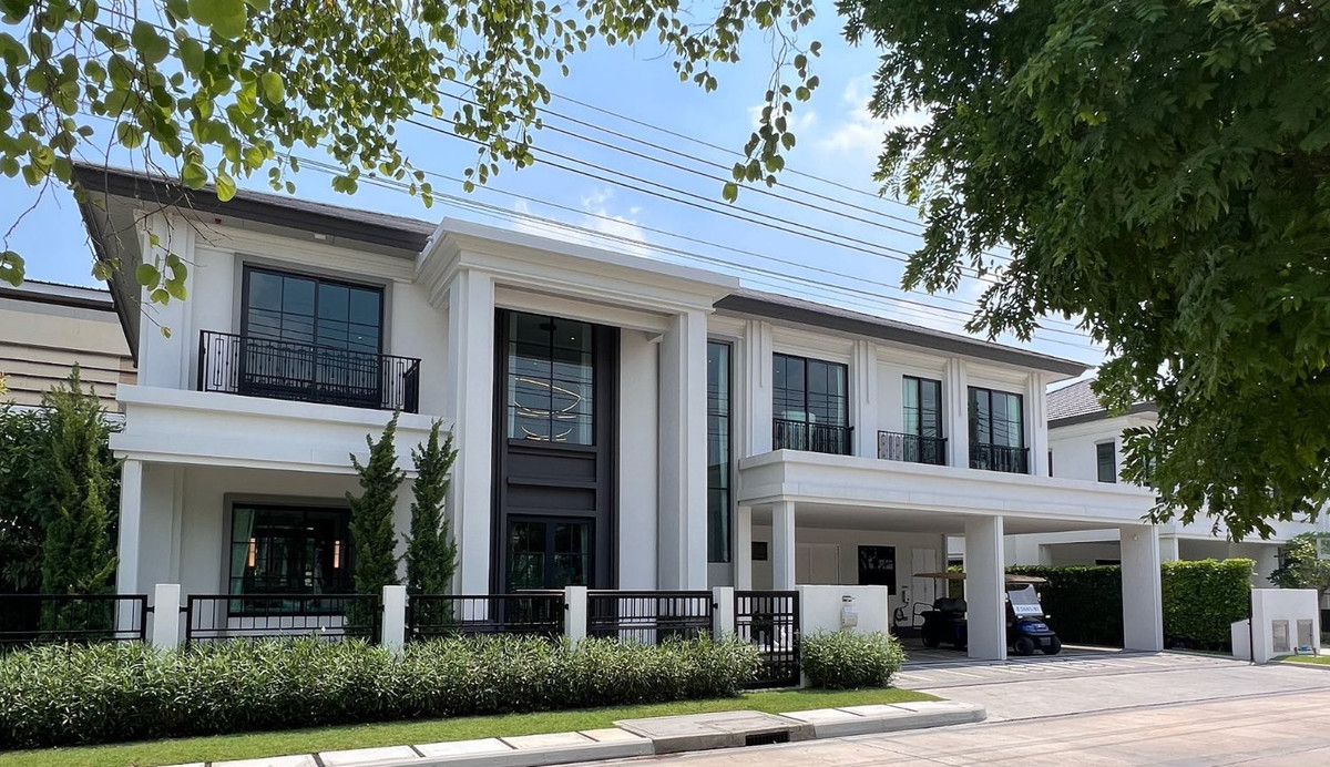 ให้เช่าบ้านลาดกระบัง สุวรรณภูมิ : บ้านหรู 2 ชั้น พร้อมเฟอร์นิเจอร์ ตกแต่งสวยงาม ให้เช่า ย่านกิ่งแก้ว-บางพลี ใกล้เดอะพาซิโอมอลล์ ลาดกระบัง เพียง 3 กม.