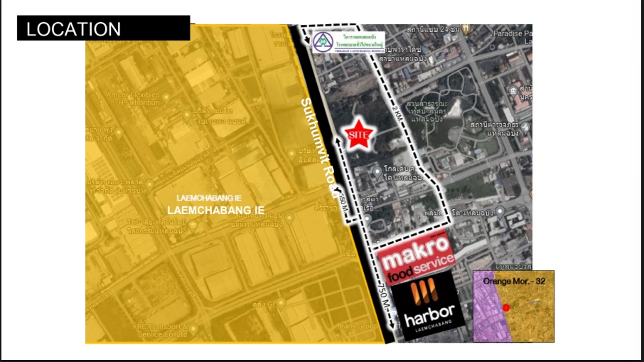 For SaleLandSriracha Laem Chabang Ban Bueng : 🔥Urgent sale 🔥Land in Laem Chabang Mayer