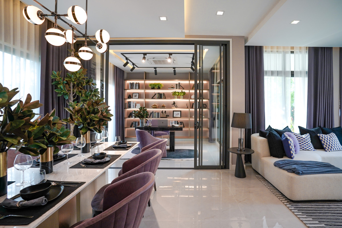 For SaleHouseNawamin, Ramindra : Grand Bangkok Boulevard Ramintra 109 Contact: 0828944624, HP0368