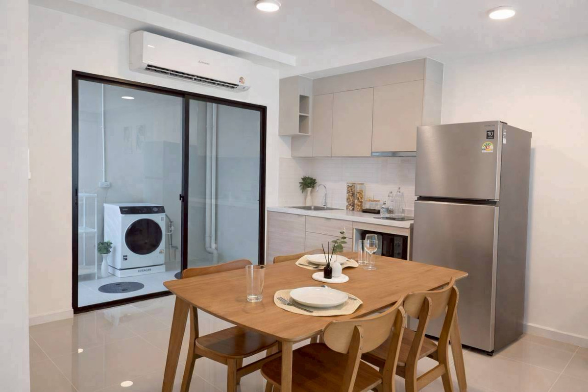 ให้เช่าทาวน์โฮมอ่อนนุช อุดมสุข : ให้เช่า บ้าน Q Prime สุขุมวิท 77 บ้านทาวน์โฮม 3 ชั้น 3 ห้องนอน 18 ตรว 136 ตรม เฟอร์นิเจอร์ เครื่องใช้ไฟฟ้าครบ ใกล้ MRT ศรีนุช อ่อนนุช ศรีนครินทร์ พัฒนาการ ซีคอนสแควร์ : MF25R-004