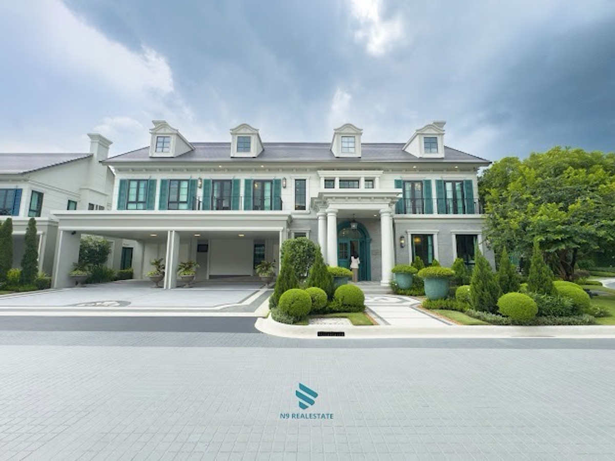 For SaleHousePattanakan, Srinakarin : (End of year promotion price) Narinsiri rama9-Krungthep Kreetha Luxury detached house near Clubhouse 41.9 MB