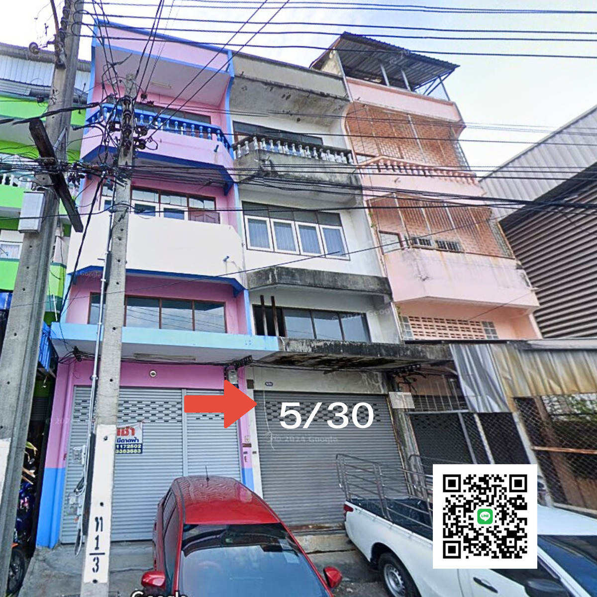 For SaleShop HouseBang kae, Phetkasem : 3-story commercial building for sale Soi Phetkasem 77, intersection 4-9