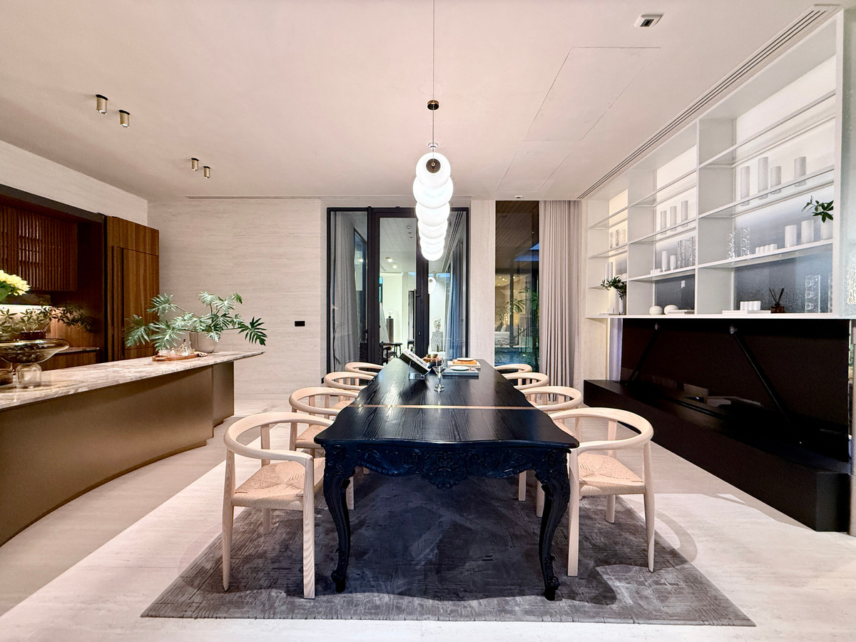 For SaleHouseBang Sue, Wong Sawang, Tao Pun : Very exclusive 3-story luxury house for sale, SONLE Residences Ratchadaphisek, Ultra Luxury Mansion in the heart of the city - only 5 exclusive homes from SC Asset, starting at 260 million baht.