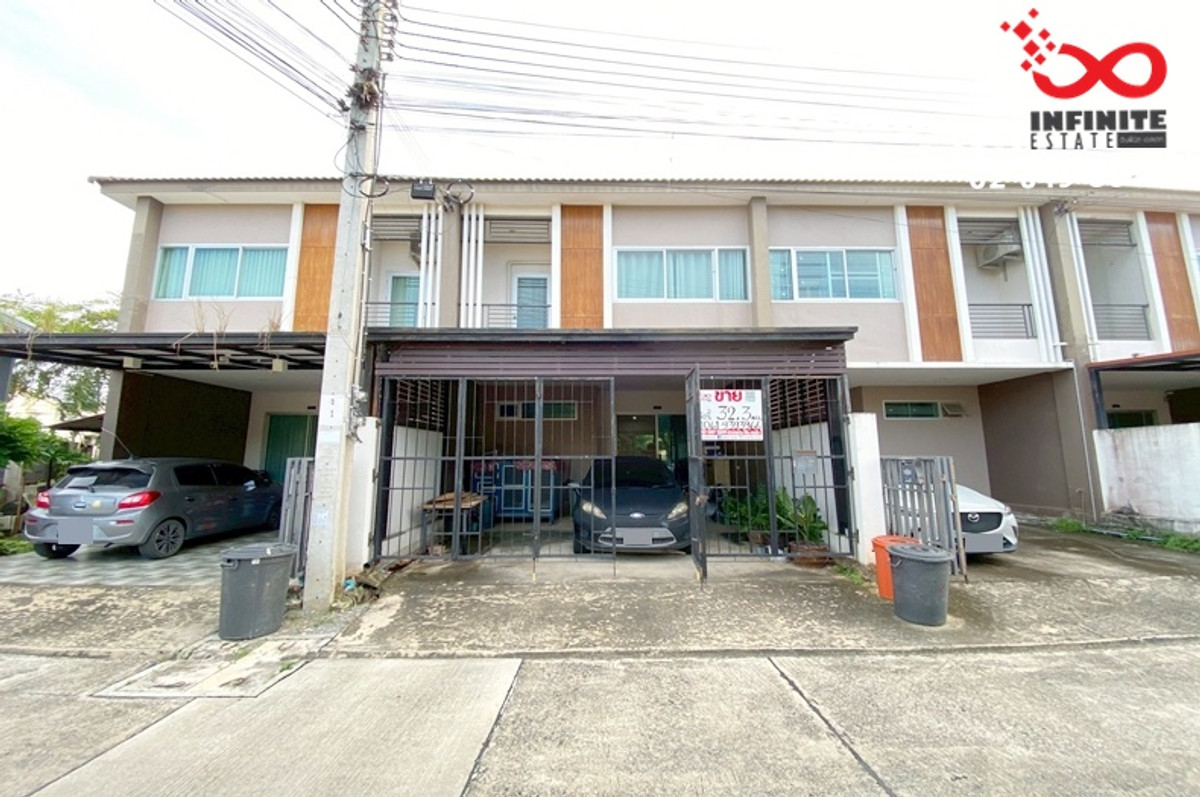 ขายทาวน์โฮมลาดกระบัง สุวรรณภูมิ : ขายทาวน์โฮม บ้านราชพฤกษ์ สุวรรณภูมิ ลาดกระบัง เฟส5 2ชั้น 32ตรว. ถนนฉลองกรุง
