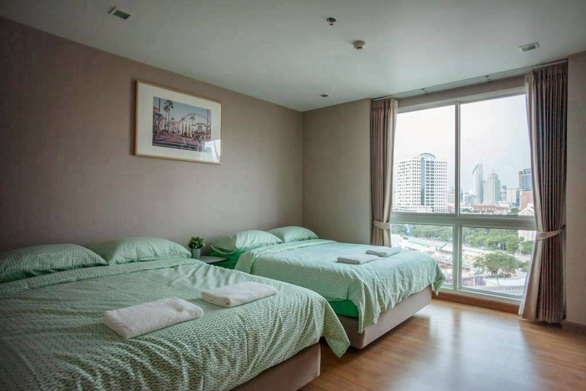 ให้เช่าคอนโดสยาม จุฬา สามย่าน : For Rent Wish@Samyan 2bed2bath 80 Sqm Fullyfurnish 35,000-