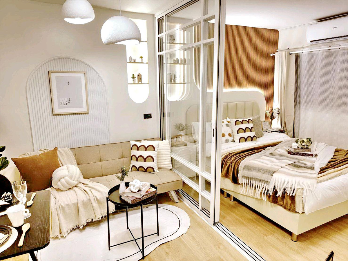 For SaleCondoChaengwatana, Muangthong : Urgent sale, Popula Condo, Muang Thong Thani, cheap price, C2, building near Impact, near banks.