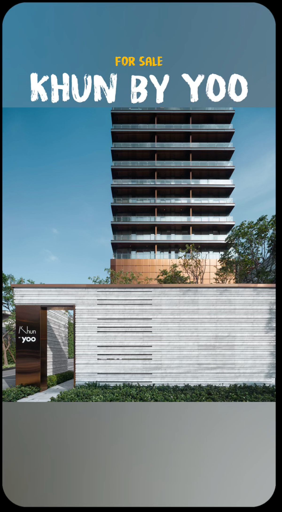 ขายคอนโดสุขุมวิท อโศก ทองหล่อ : “ทองหล่อที่ไม่ใช่แค่ที่อยู่...แต่มันคือรสนิยม” ✨   Khun by Yoo | Sansiri Super Luxury Condo   Fully Furnished พร้อมอยู่ ใจกลางทองหล่อ All-in 13.5 ลบ. 💎