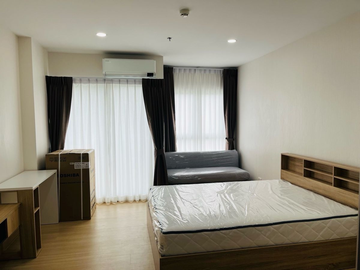 For RentCondoSamut Prakan,Samrong : 🔥🔥🔥 Condo for rent Supalai Veranda Sukhumvit 117 🔥🔥🔥 📍 32nd floor | Size 31 sq m. | 1 bedroom, 1 bathroom