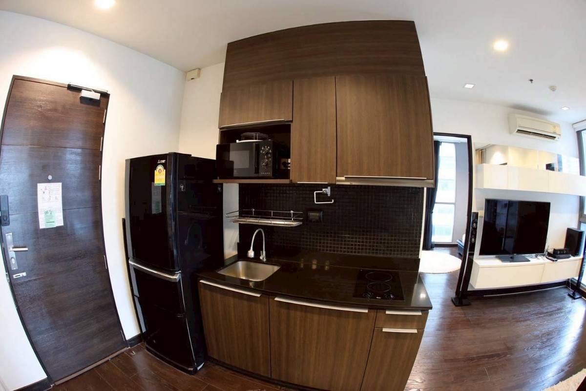 ให้เช่าคอนโดราชเทวี พญาไท : High Floor // Ideo Q Phayathai 2bed1bath 50 Sqm  Fullyfurnish 30,000-