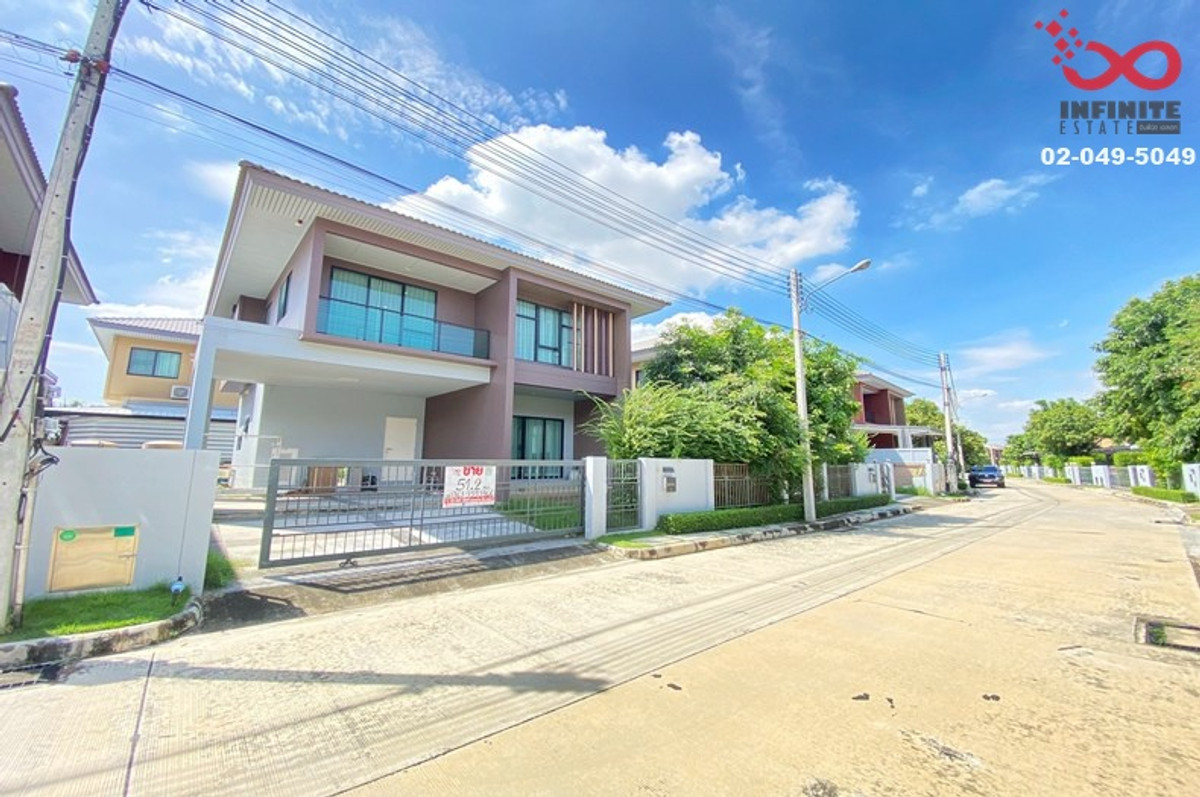 ขายบ้านปทุมธานี รังสิต ธรรมศาสตร์ : ขายบ้าน บุราสิริ รังสิต–ปทุมธานี 2ชั้น 51ตร.วา สวยพร้อมอยู่