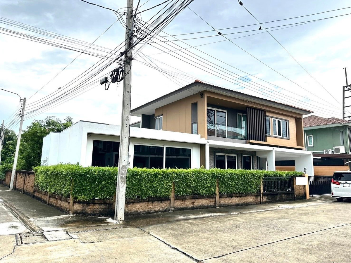 ขายบ้านพัฒนาการ ศรีนครินทร์ : หลังมุม 73.6ตรว 4นอน4น้ำ บ้านเดี่ยว 2ชั้น โกลเด้น วิลเลจ อ่อนนุช-พัฒนาการ  