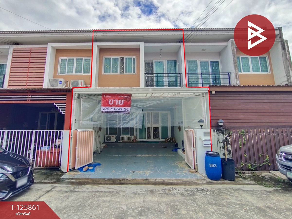 For SaleTownhomePathum Thani,Rangsit, Thammasat : Townhouse for sale Suetrong Cozy Rangsit-Klong6 Village, Pathum Thani