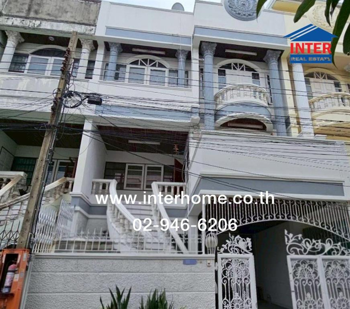 ขายทาวน์โฮมสมุทรปราการ สำโรง : ทาวน์โฮม 3.5 ชั้น 24 ตร.ว. หมู่บ้านร่มเย็นวิลล์ บางเมือง ใกล้การไฟฟ้าสมุทรปราการ ถนนสุขุมวิท ถนนศรีนครินทร์ เมืองสมุทรปราการ สมุทรปราการ