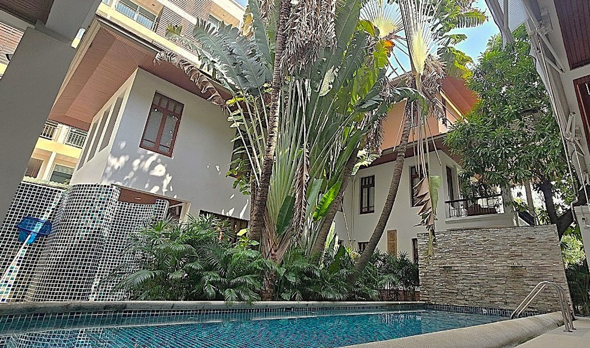 ให้เช่าบ้านสุขุมวิท อโศก ทองหล่อ : 🏡 บ้านเดี่ยวสไตล์รีสอร์ท พร้อมสระว่ายน้ำส่วนตัว เอกมัย ** NO CO-AGENT ** 