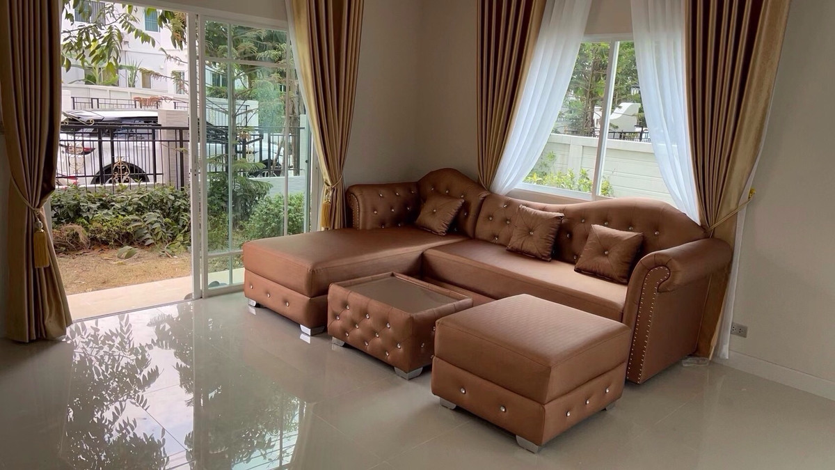 ให้เช่ามีนบุรี-ร่มเกล้า : ให้เช่าบ้านเดี่ยว2ชั้น 2หลัง ทะลุถึงกัน เพอเฟคเพลส รามคำแหง 174