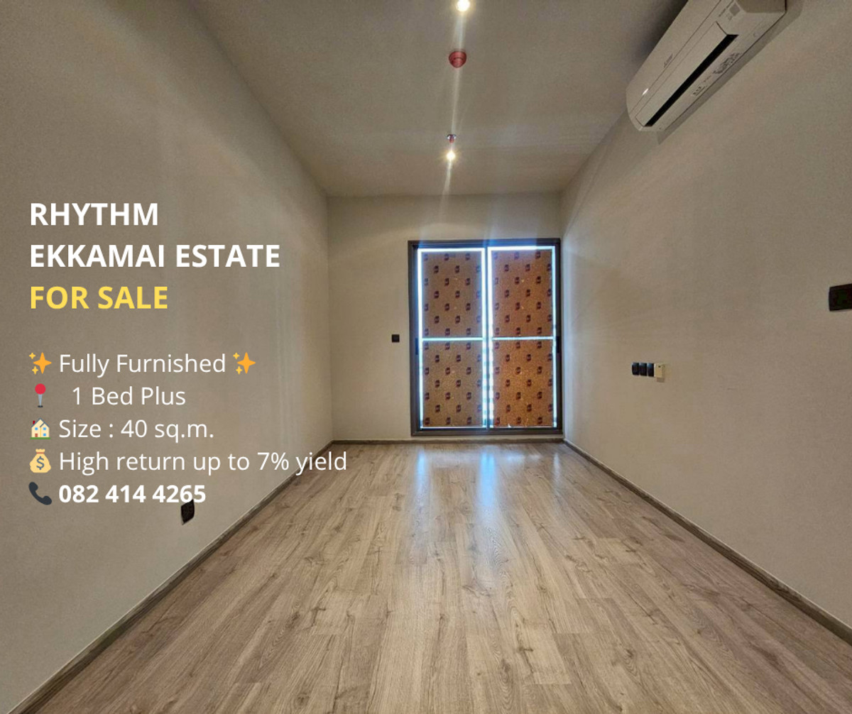 For SaleCondoSukhumvit, Asoke, Thonglor : ซื้อตรงโครงการ ✨ ลดแรง! เหลือเพียง 7.49 ล้านบาท 𝐑𝐡𝐲𝐭𝐡𝐦 𝐄𝐤𝐤𝐚𝐦𝐚𝐢 𝐄𝐬𝐭𝐚𝐭𝐞 