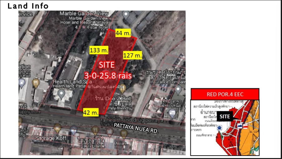 ขายที่ดินพัทยา บางแสน ชลบุรี สัตหีบ : 🔥ขายด่วน 🔥ที่ดินพัทยา ใกล้ Healthland 