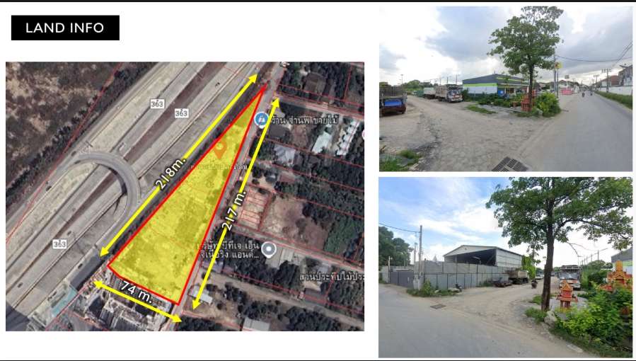 For SaleLandRayong : 🔥Urgent sale 🔥Rayong land, Noen Samli