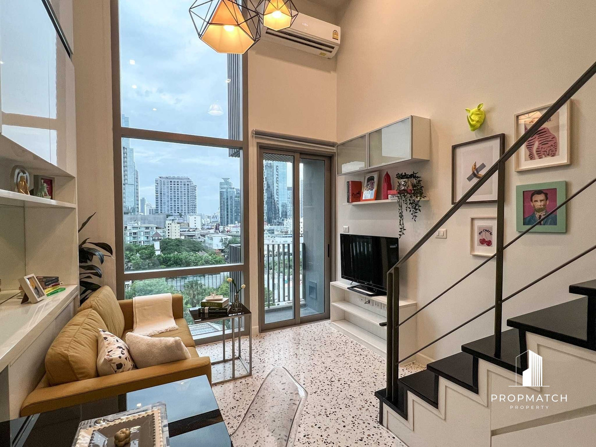 For RentCondoSukhumvit, Asoke, Thonglor : ✨Flash Deal ✨Ideo Morph 38(Duplex Bed 1Bath 34SQM.) Fully furnished, ready to move in!! Only 30,000 baht per month Tel.0981315848 @propmatch