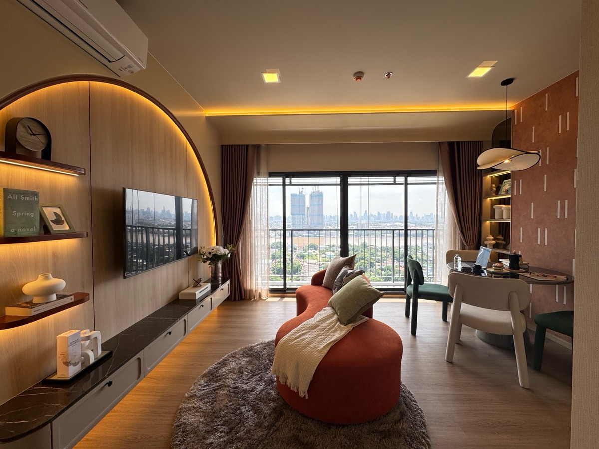 ขายคอนโดปิ่นเกล้า จรัญสนิทวงศ์ : 𝐂𝐡𝐚𝐩𝐭𝐞𝐫 𝐎𝐧𝐞 𝐒𝐩𝐚𝐫𝐤 𝐂𝐡𝐚𝐫𝐚𝐧 คอนโดใหม่ ติดถนนใหญ่ มองเห็นวิวแม่น้ำเจ้าพระยา 2 BEDS 55 SQM.  ใกล้ MRT บางพลัด 150 ม.* ในราคาเจิดๆ เริ่ม 4.99 ลบ.*
