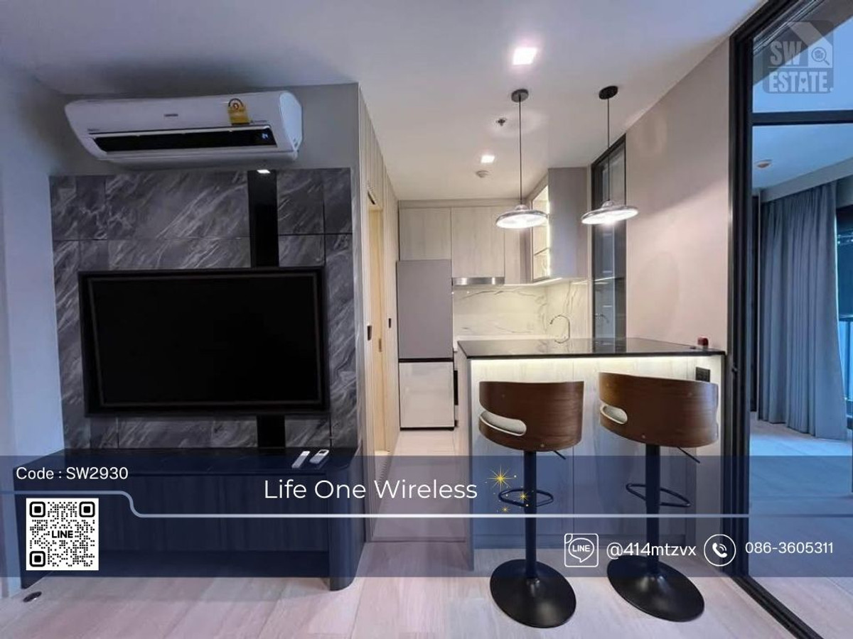 ให้เช่าคอนโดวิทยุ ชิดลม หลังสวน : ✨️ ให้เช่าคอนโด Life One Wireless แต่งสวย พร้อมอยู่✨