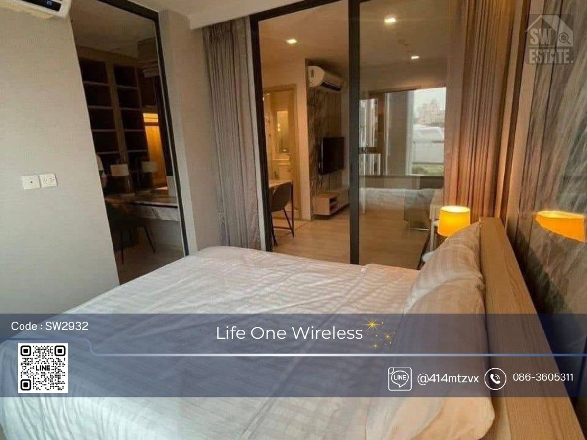 ให้เช่าคอนโดวิทยุ ชิดลม หลังสวน : ✨️ ให้เช่าคอนโด Life One Wireless แต่งสวย พร้อมอยู่✨