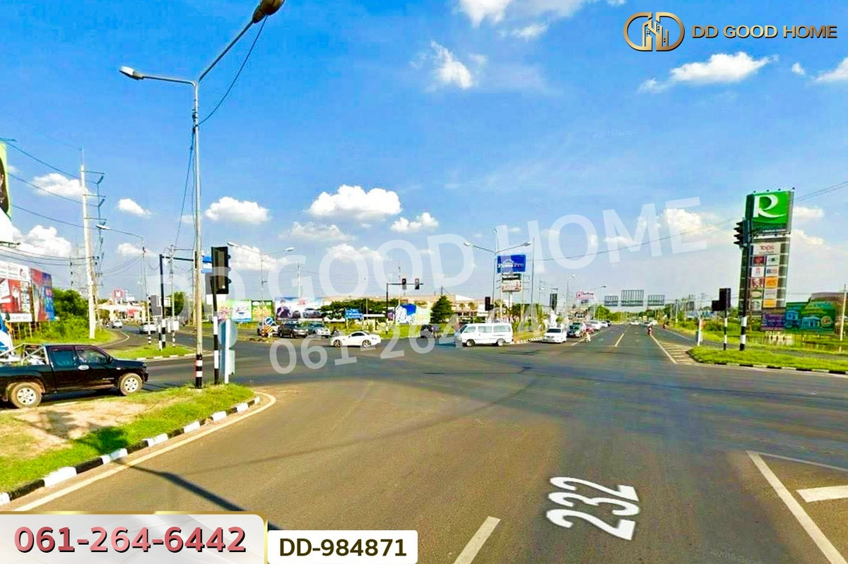For SaleLandRoi Et : DD-984871 Land in Nong Kham, 118 sq wah, Roi Et, near the Roi Et Municipality Office