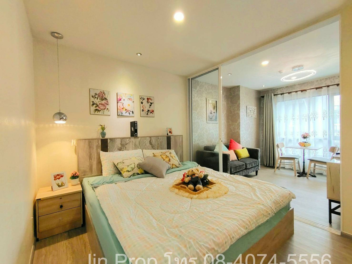 ให้เช่าคอนโดวิภาวดี ดอนเมือง หลักสี่ : เจ้าของให้เช่า คอนโดรีช พหล 52 btsสะพานใหม่ ห้องหัวมุม 32ตรม. ส่วนตัว สวยตรงปก