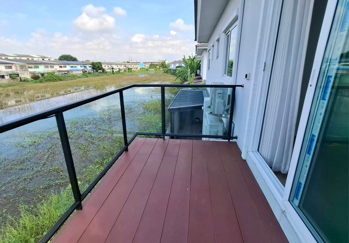 ขายบ้านนนทบุรี บางใหญ่ บางบัวทอง : ✨ บ้านเดี่ยว 5 ห้องนอน พร้อมอยู่ เดอะ ลิฟวิ่ง 3 บาย คุณาลัย  ต้นซอยวัดลาดปลาดุก บางบัวทอง บ้านนนทบุรี