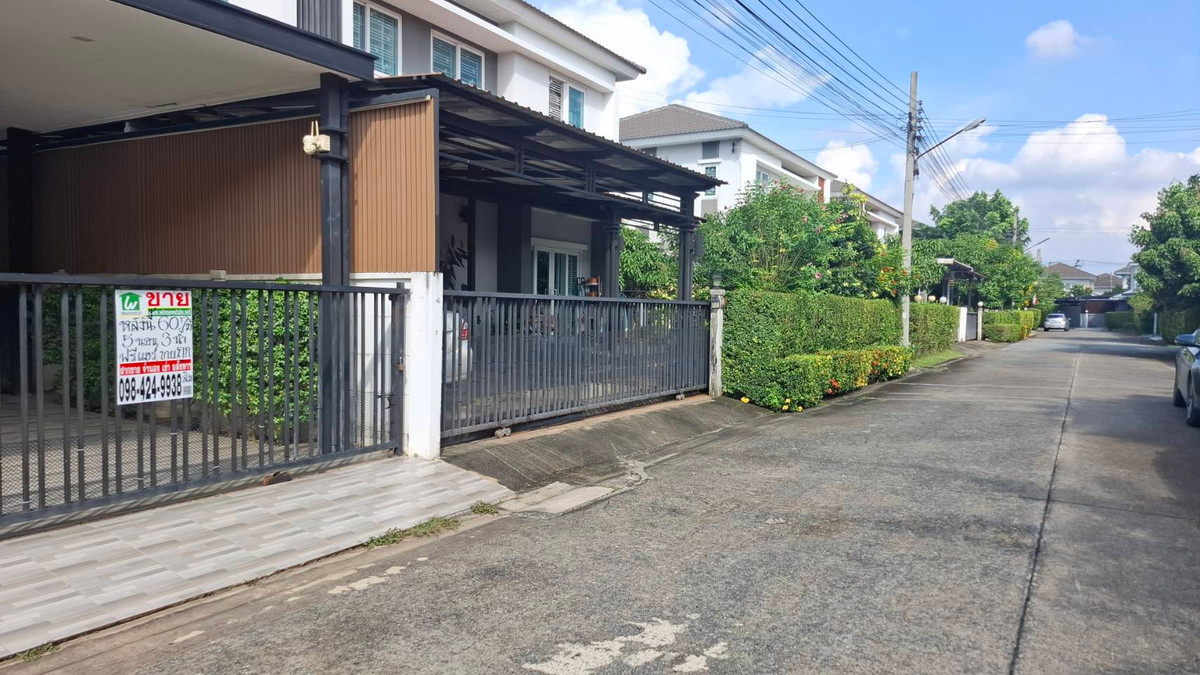 ขายบ้านนนทบุรี บางใหญ่ บางบัวทอง : ✨ บ้านเดี่ยว 5 ห้องนอน พร้อมอยู่ เดอะ ลิฟวิ่ง 3 บาย คุณาลัย  ต้นซอยวัดลาดปลาดุก บางบัวทอง บ้านนนทบุรี