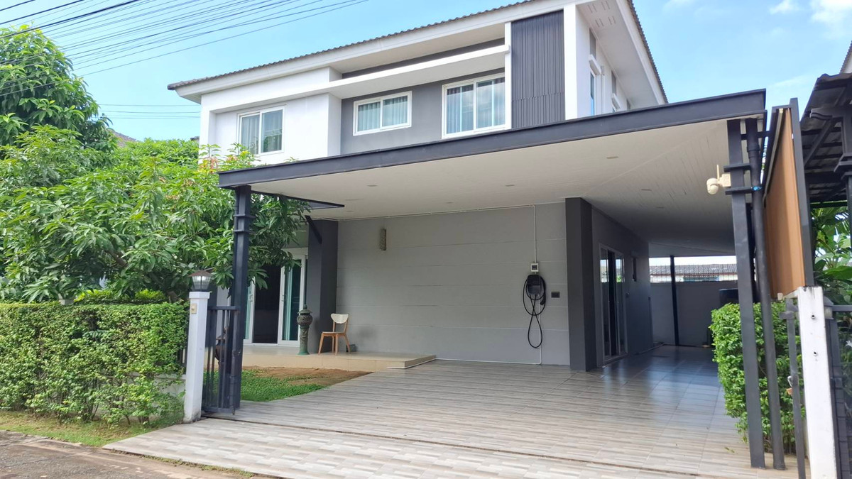 ขายบ้านนนทบุรี บางใหญ่ บางบัวทอง : ✨ บ้านเดี่ยว 5 ห้องนอน พร้อมอยู่ เดอะ ลิฟวิ่ง 3 บาย คุณาลัย  ต้นซอยวัดลาดปลาดุก บางบัวทอง บ้านนนทบุรี