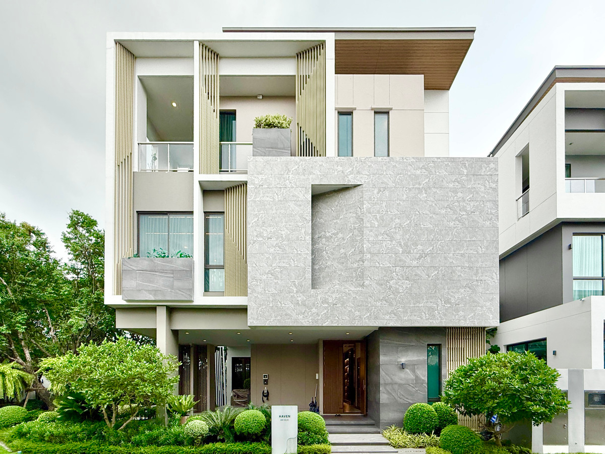 For SaleHouse : 🚀 Gentry Cultivar พระราม9 - (ขนาดกลาง) บ้านเดี่ยว3ชั้น 440ตรม. 4นอน5น้ำ3ที่จอด1แม่บ้าน 092-545-6151 (ทิม)