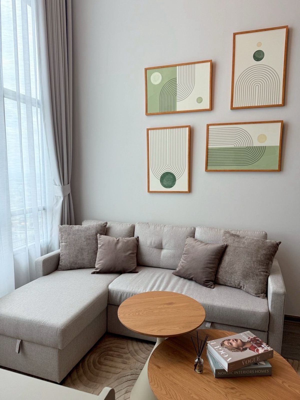 For RentCondoSeri Thai, Ramkhamhaeng Nida : New room just finished decorating 💕 For rent, 1 bedroom hybrid, 2-story room, IDEO Ramkhamhaeng-Lam Sali. Interested in making an appointment to see, call 062-339-3663