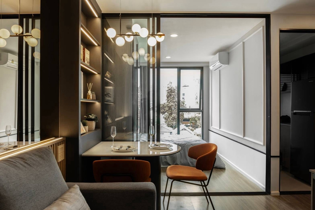 ให้เช่าคอนโดรัชดา ห้วยขวาง : 🔥Rent at Origin ratchada-ladprao🔥1BR 1BR 🔥15,000🔥25sqm 🔥Floor5