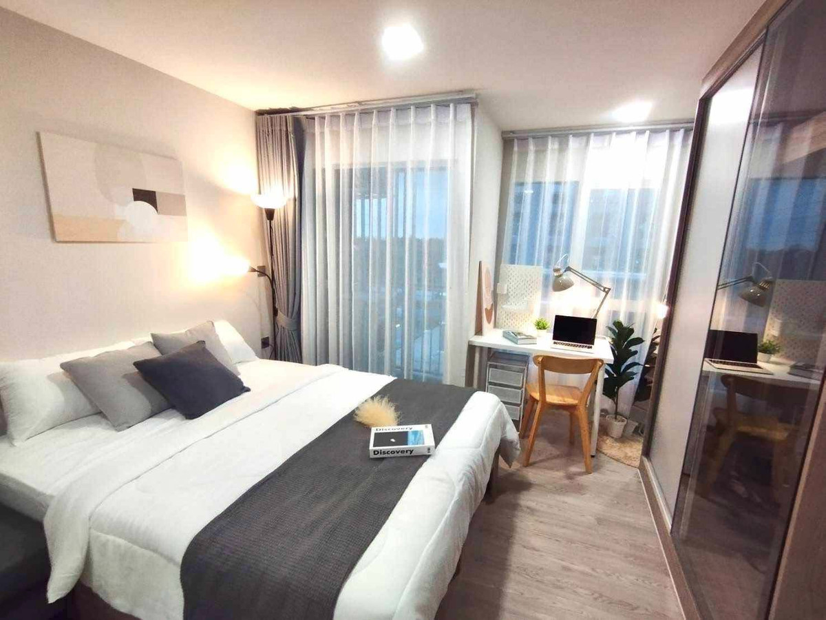 For SaleCondoPathum Thani,Rangsit, Thammasat : Kave Town Island with tenants, outside view, rent 12,000 baht/month✨