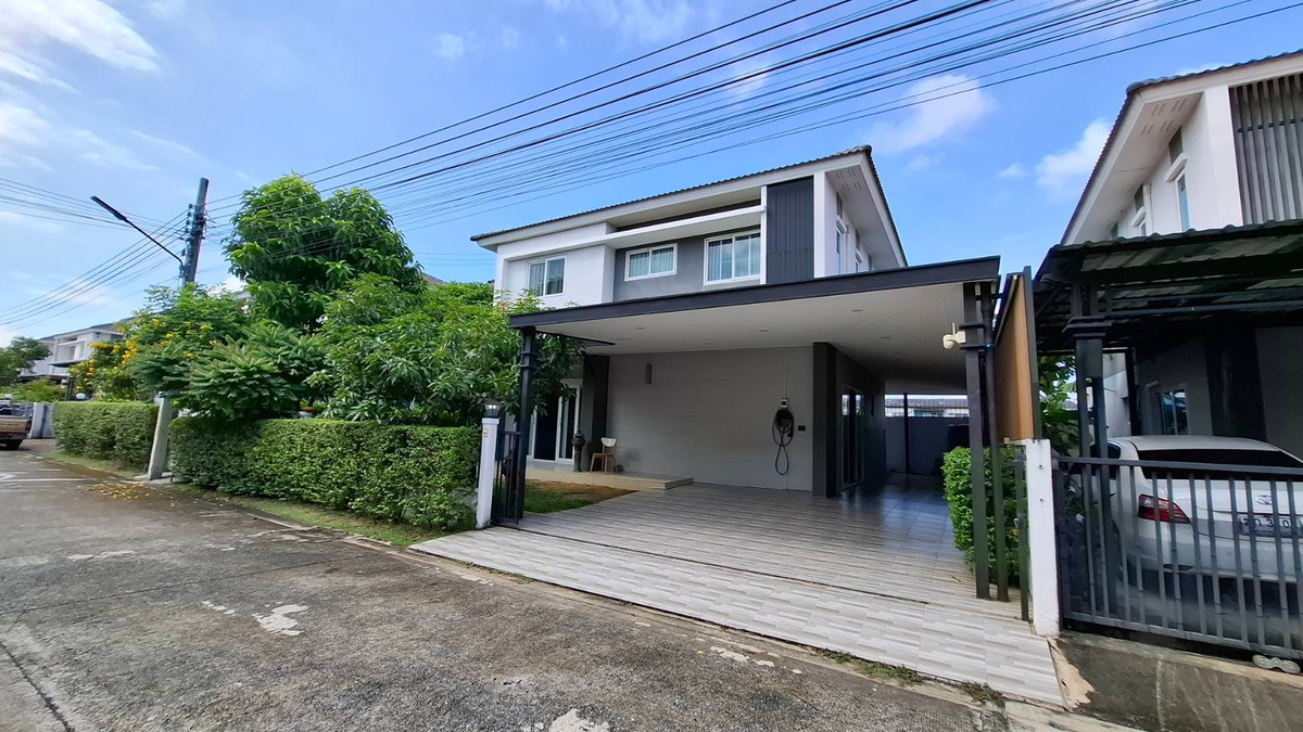 For SaleHouseNonthaburi, Bang Yai, Bangbuathong : ✨ Single house with 5 bedrooms, ready to move in, The Living 3 by Kunalai, Ton Soi Wat Lat Pla Duk, Bang Bua Thong, Ban Nonthaburi.