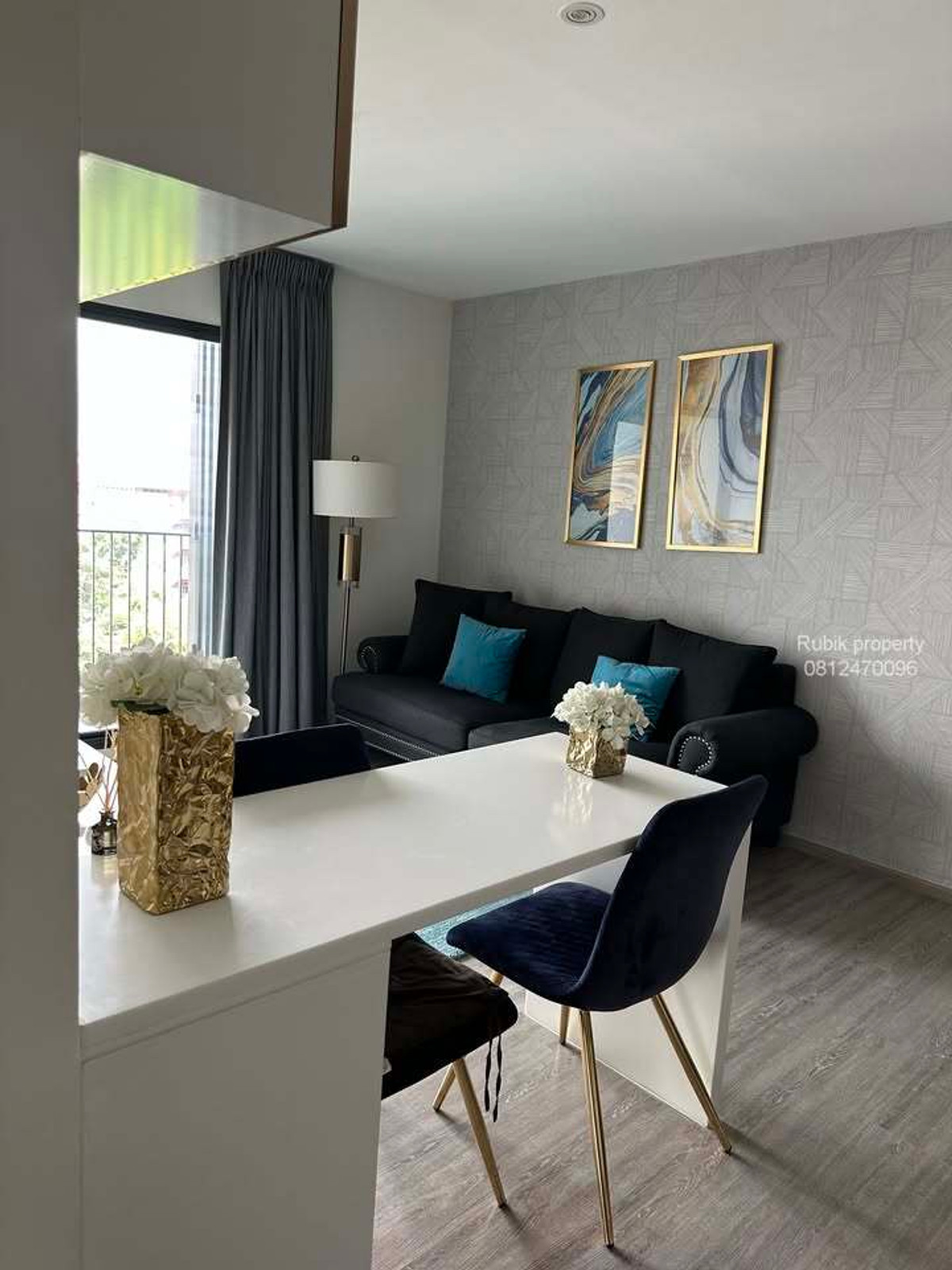 For RentCondoSukhumvit, Asoke, Thonglor : 🏙️✨ RB1384 Condo for rent Rhythm Ekkamai (Rhythm Ekkamai) ✨🏙️ Beautiful room, quiet, location in the heart of the city, near BTS Ekkamai.