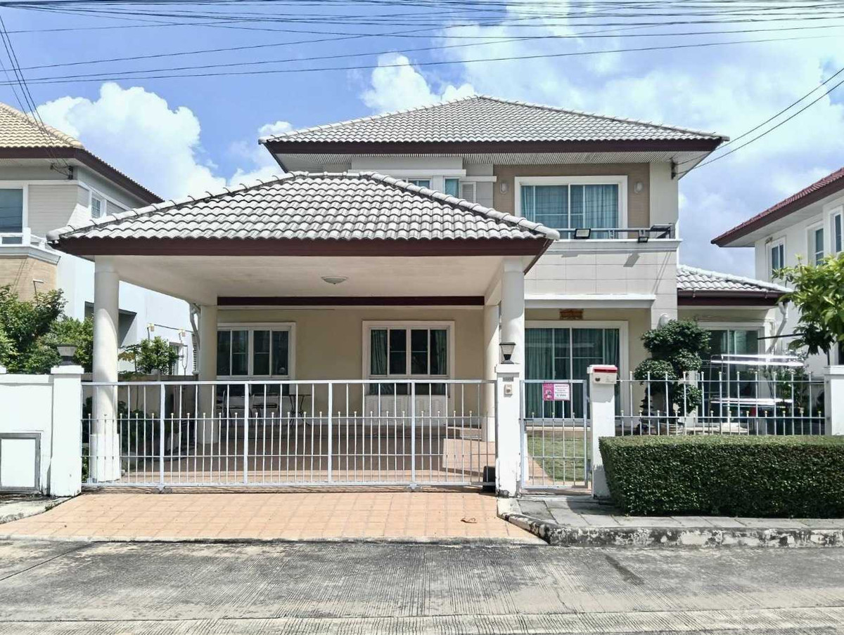 For SaleHouseNawamin, Ramindra : Detached House for Sale: Chuanchuen City Prime Park Village, Soi Ramintra 65, near Fashion Island