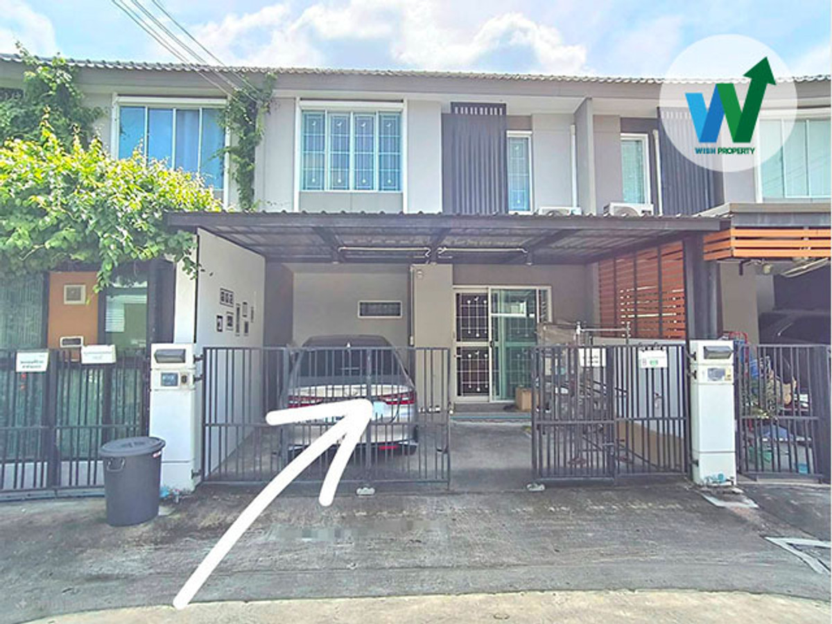 For SaleTownhomeNawamin, Ramindra : For sale cheaper than the market, townhome, Pruksa Ville Village 89, new condition, near Ramintra Expressway Market. Near Fashion Island