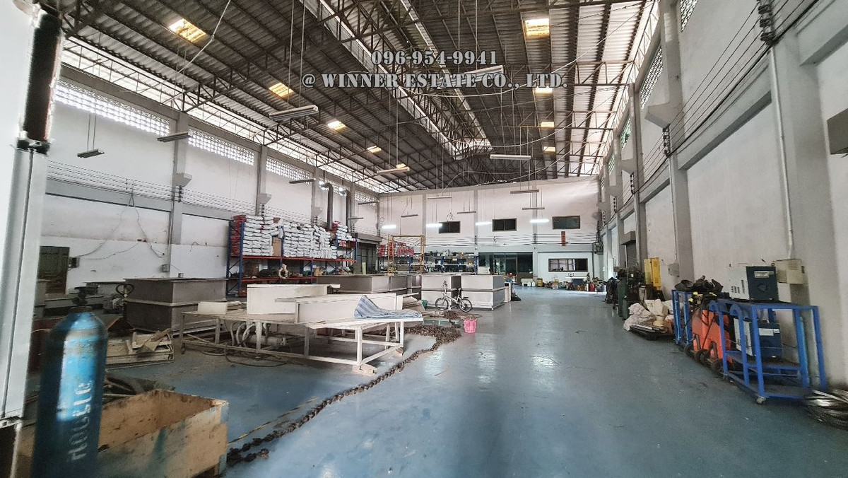 ให้เช่าโกดังมหาชัย สมุทรสาคร : ให้เช่าโกดังพร้อมสำนักงาน ถนนบางปลา บ้านเกาะ สมุทรสาคร ขนาด 2,345 ตร.ม.