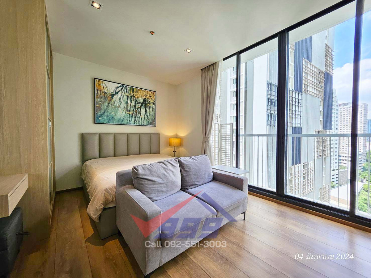 For RentCondoSukhumvit, Asoke, Thonglor : Condo for rent, Park Origin Phrom Phong, studio room