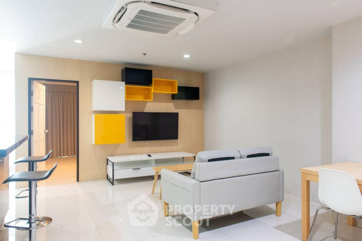 For SaleCondoSukhumvit, Asoke, Thonglor : 1-BR Condo at Sukhumvit Living Town near MRT Phetchaburi