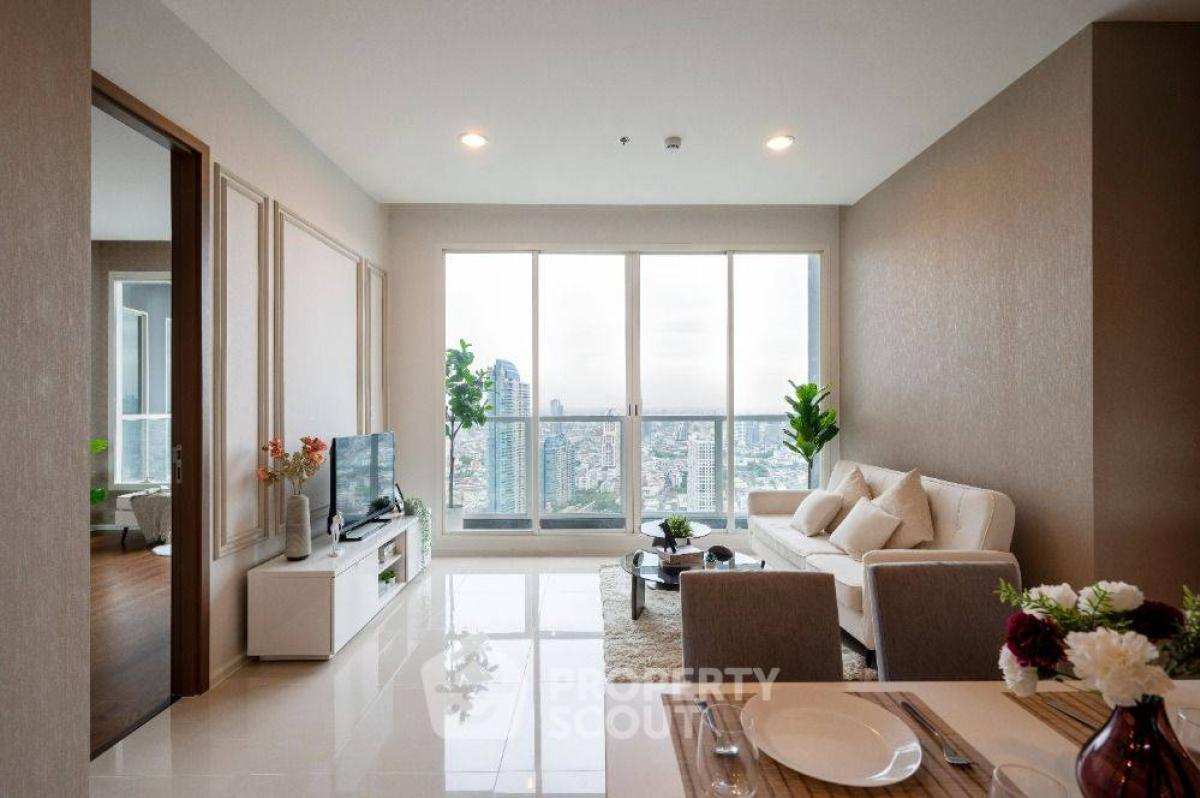 For SaleCondoSathorn, Narathiwat : 2-BR Condo at Menam Residences in Wat Phraya Krai
