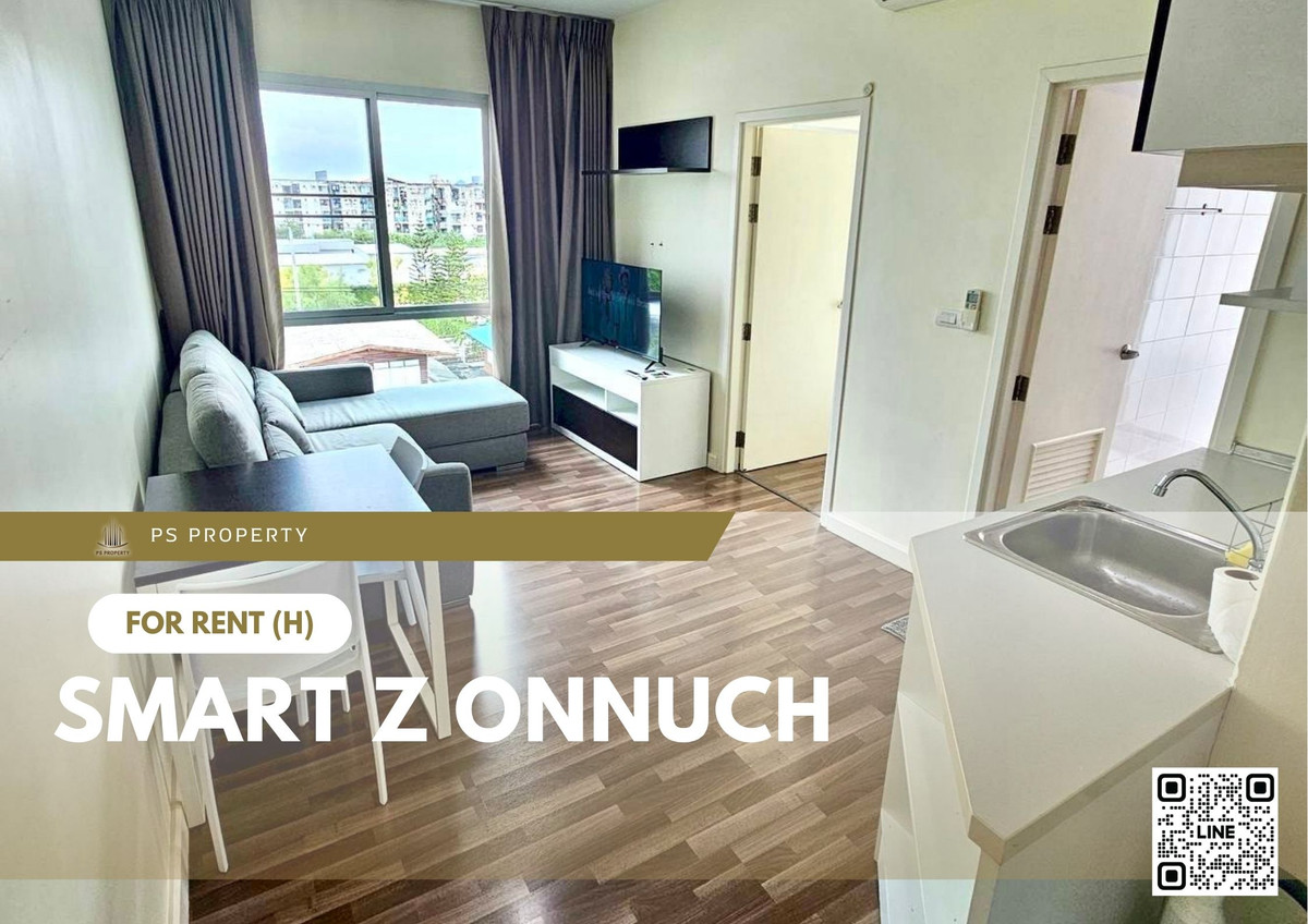 For RentCondoLadkrabang, Suwannaphum Airport : For rent 📍 Smart Z Onnuch 📍 Fully furnished and equipped, near Suvarnabhumi Airport