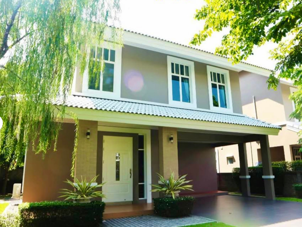 For RentHouseNawamin, Ramindra : For Rent: Brand-New 2-Storey Corner House at Milton Residence Ramintra | Fully Furnished | Prime Location Near Pink Line (Bang Chan Station)