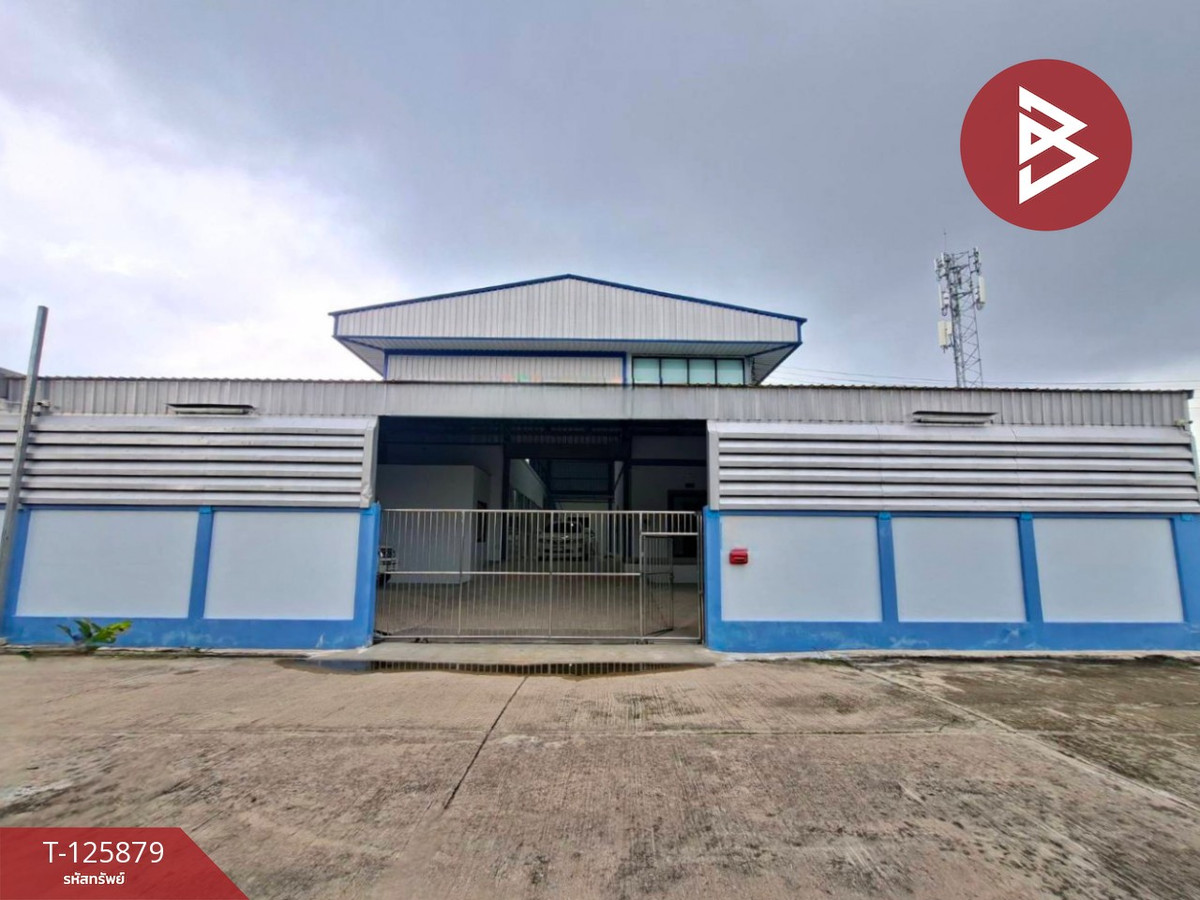 For SaleWarehouseMahachai Samut Sakhon : Warehouse with land for sale, area 1 ngan 52 sq m, Ban Ko, Samut Sakhon
