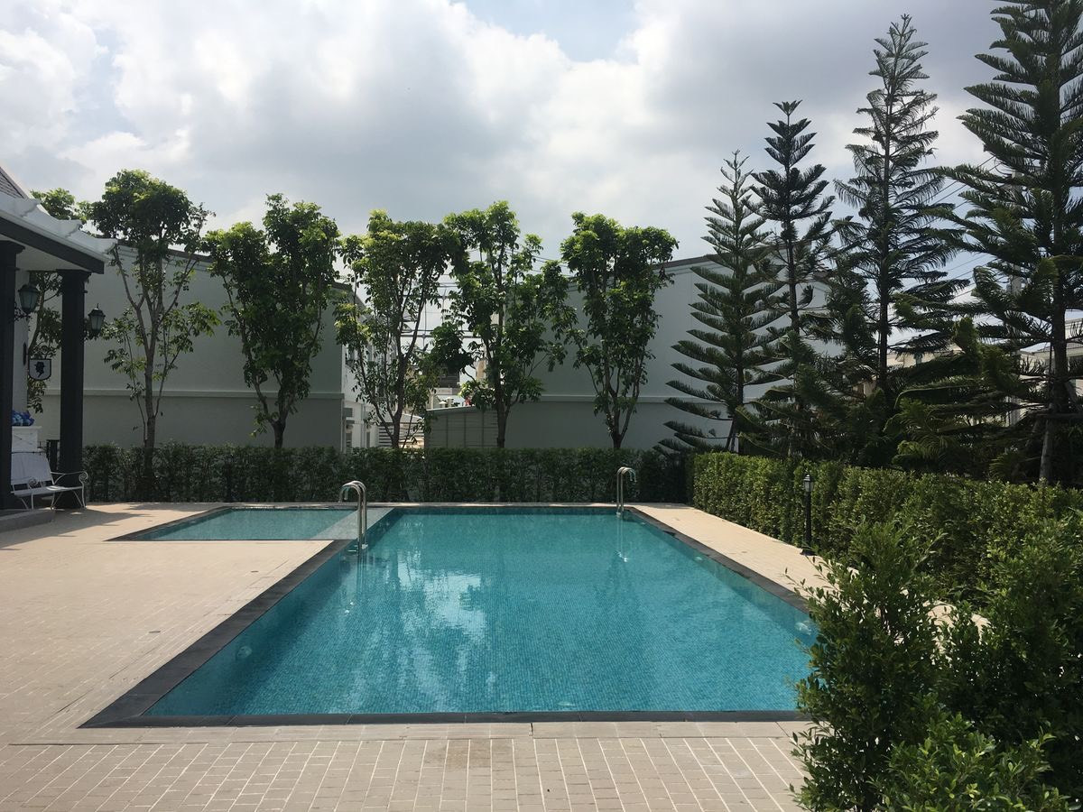 For SaleTownhomeBangna, Bearing, Lasalle : 18.1 sq m, 2 bedrooms, 3 bathrooms, 2-story townhome, Indy Bangna Km 7